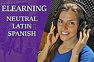 A Neutral Latin Spanish voice over for your Elearning Banner Image