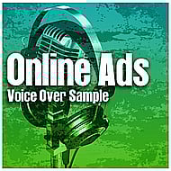 Authentic, Confident ,NATURAL Voice Over for your Online  Ads Banner Image