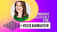 A Calm, Natural , Engaging, Authentic delivery for your Video Narration Banner Image