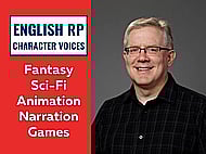 Authentic and dramatic English RP character accent for your video game. Banner Image