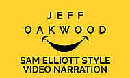 Sam Elliott Style, Folksy, & Friendly Voice Over for Your Video Narration Banner Image
