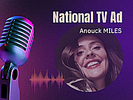 Warm genuine authentic sexy voice for your Broadcast Quality Tv Ad Banner Image