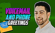 American Male Voicemail Phone Message and IVR in English Banner Image