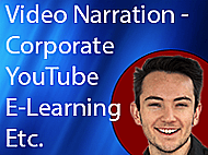 A Natural, Conversational Male Voice for your Video Narration Project Banner Image