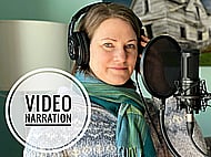 Warm and engaging voice over for your video Banner Image