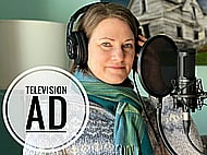 Engaging and effective voice over for your TV ad Banner Image