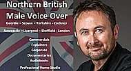 A Natural, Engaging Voice Over with deep, mature voice. Banner Image