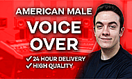 A Friendly Male Voice Over for your Online Ad Banner Image
