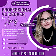 A Professional Female Voice for Your Animation Project or Mobile App Banner Image