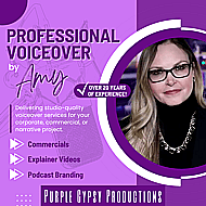 Professional, Top-Rated Female Voiceover for Your Television Ad Banner Image
