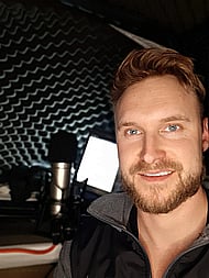 A professional voiceover for your audiobook or audiodrama Banner Image