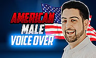 Dynamic Exciting Young Male Voice Over for Your Podcast Intro Outro Banner Image
