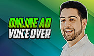Young Millennial American Male Voice Over for your Online Ad Banner Image