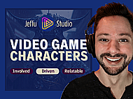 Videogame characters involved with your story Banner Image