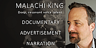 Serious, Resonant Voice Over for Your Documentary Banner Image