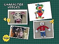 From cows to Mr. Bill, I do characters that are fun and engaging. Banner Image