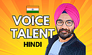 Record Professional Hindi Voice Over Banner Image