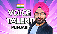 Record Authentic and Native Punjabi Voice Over Banner Image
