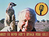 David Attenborough Sound Alike Banner Image