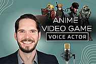 Professional Video Game or Anime Voice Over Banner Image