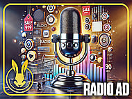 Your Radio Ad, Friendly, Conversational, Youthful, Fun and Cool Voice Banner Image