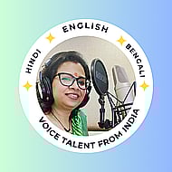 Professional voice over in English (Indian and Neutral/ Global ) Banner Image