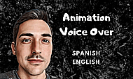 Bilingual Spanish-English Voice Over for your Animation Banner Image