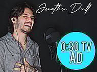 30s TV Ad: A Genuine, Versatile Voiceover for YOUR Television Ad Banner Image