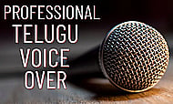 A Natural, Engaging Voice Over for Your  Telugu Script Banner Image