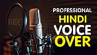 Professional, Dynamic Voice Over for Your Video Narrations in Hindi Banner Image