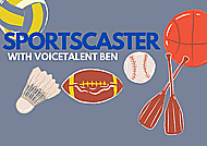 A Natural, Engaging Voice Over for Your Sportscaster Banner Image