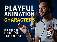 Fun and quirky characters for your Animation Project Banner Image