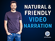 A natural and expressive narration for your video Banner Image