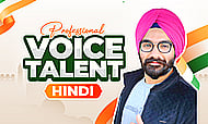 Record Professional Hindi Voice Over Banner Image