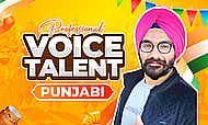 Record Authentic and Native Punjabi Voice Over Banner Image