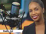 :30 Second Radio Ad - Warm, Friendly, Matter of Fact Banner Image