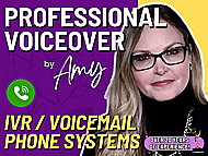 A Professional Female Voice for Your IVR Phone System or Voicemail Greeting Banner Image