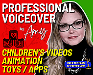 A Warm, Fun Female Voice for Your Children's Book, Animation, Toy, or Game Banner Image