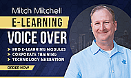 American english elearning training educational voice over narrator Banner Image