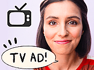 On-Trend, Believable, Engaging Female Voice for your TV Ad Banner Image