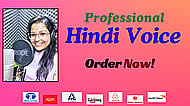 Professional Hindi Voice Over to Elevate Your Brand Banner Image