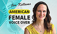 Warm, engaging, authentic voiceover for TV, Radio, and online commercials Banner Image