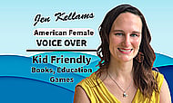 Engaging character filled voices for Children's Books and Kid's eLearning Banner Image