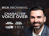 Character Voice Actor: Dramatic, Believable, Edgy, Authentic Banner Image