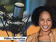 Professional, Kind Voice for Your Narration Video. Banner Image