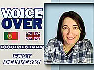 A portuguese or english Engaging Voice for Your Documentaries Banner Image