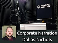 A Professional, Engaging Voice for your Corporate Narration Project Banner Image