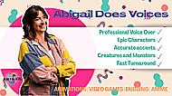 Experienced, Dynamic, Professionally Trained Character Actor For Your Game Banner Image