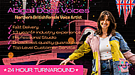 Northern British Female Warm, Approachable, Millennial Voice For Your Brand Banner Image