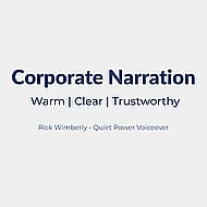 Corporate Narration – Warm, Clear, Professional Banner Image